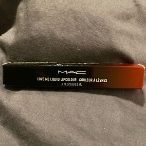 MAC E is for Effortless love me liquid lipcolor